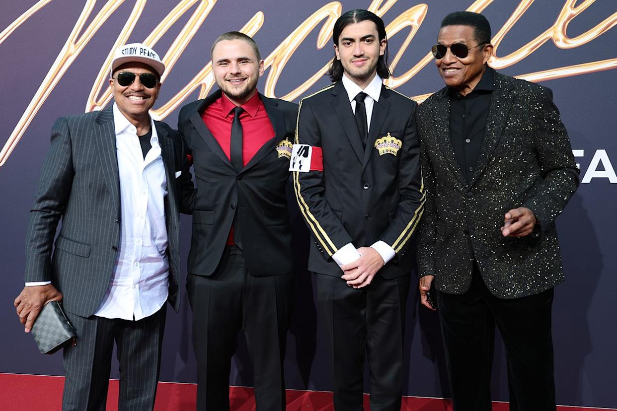 Prince y Bigi Jackson apoyan a su primo Jaafar en el preestreno de «Michael» en Berlín